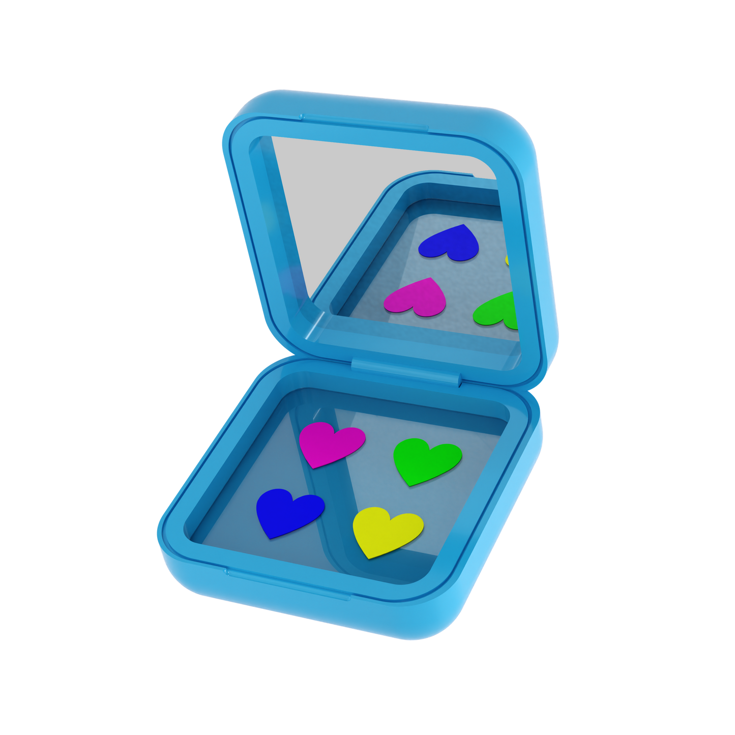 Hydrocolloid Pimple Patches, 32 Multi-Colour Heart Patches