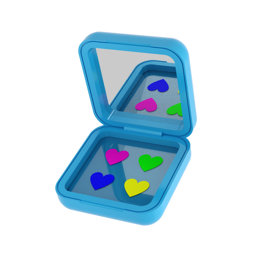 Hydrocolloid Pimple Patches, 32 Multi-Colour Heart Patches